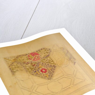 Ceiling design for the Palace of Westminster by Augustus Welby Northmore Pugin