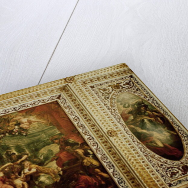 The Whitehall Ceiling: The Unification of the Crowns, 1632-34 by Peter Paul Rubens