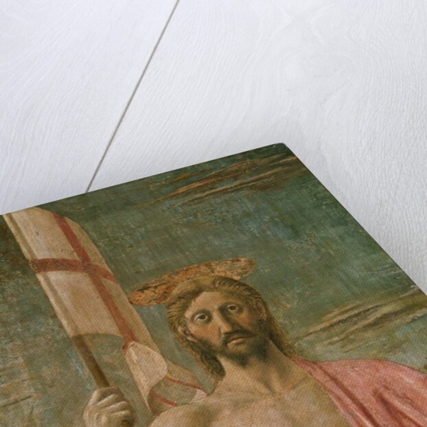 The Resurrection, detail of Christ, c.1463 by Piero della Francesca