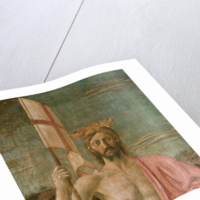 The Resurrection, detail of Christ, c.1463 by Piero della Francesca