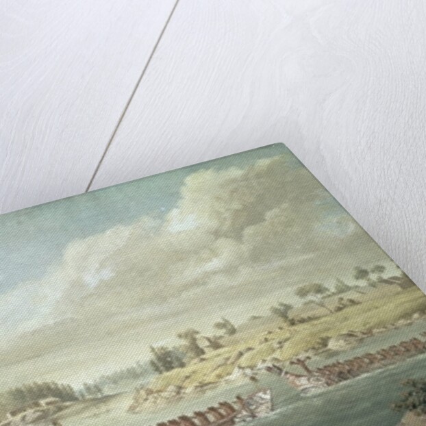 Makah returning in their war canoes by Paul Kane