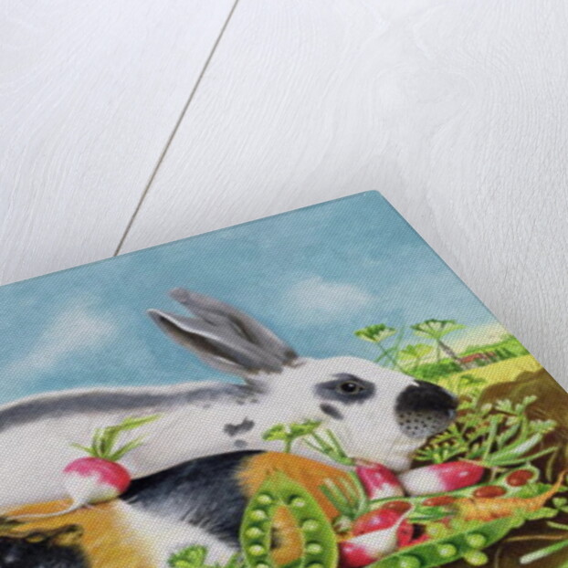 Rabbit and Guinea Pig, 1998 by E.B. Watts