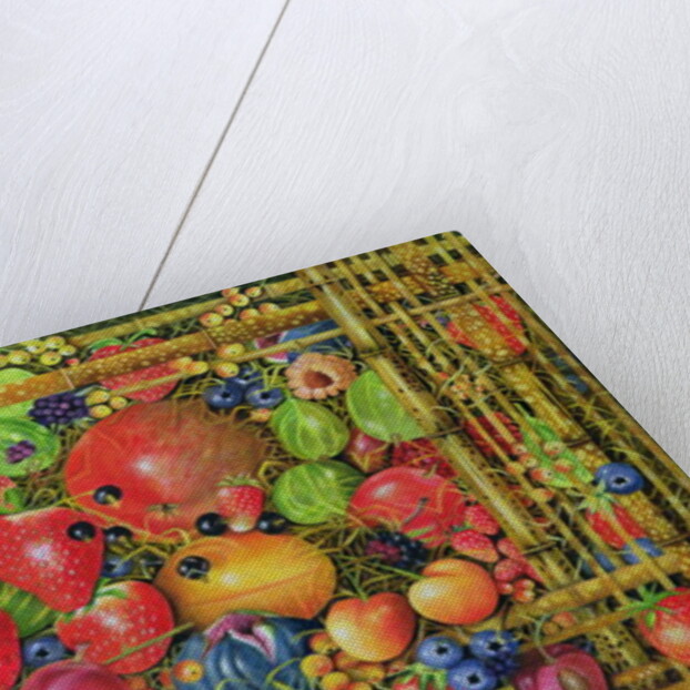 Fruit in Bamboo Box, 1999 by E.B. Watts