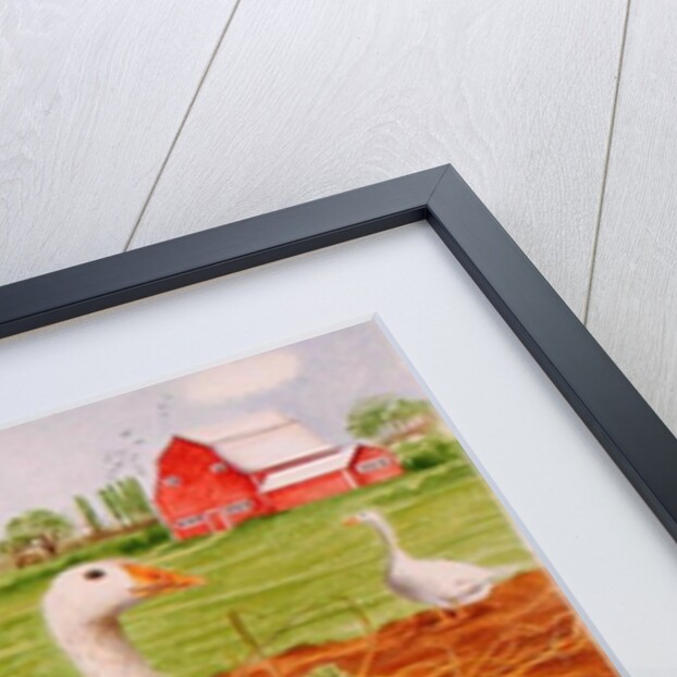 Geese in Bathtub, 1998 by E.B. Watts