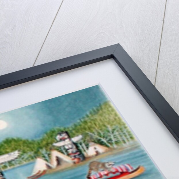 Racoons, 2000 by E.B. Watts