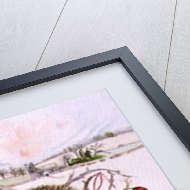 Hedgehogs in Hedgerow Basket, 1996 by E.B. Watts