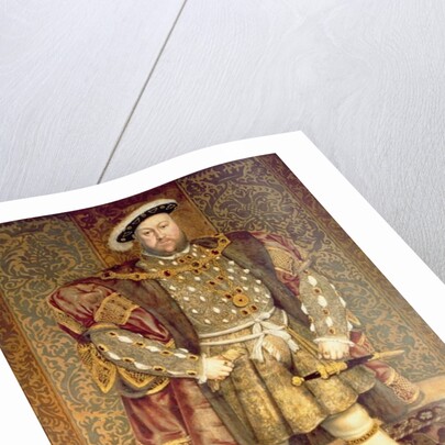 Portrait of Henry VIII by Hans Holbein the Younger