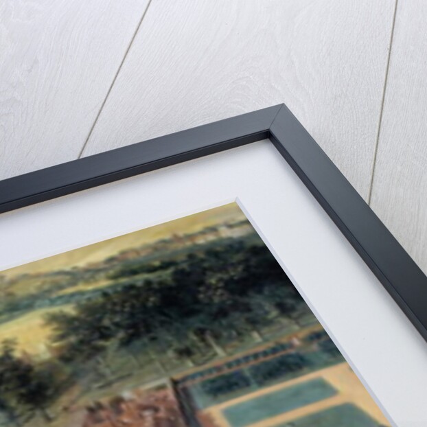 A detail of 'Cheveley Park', 1671 by Jan Siberechts