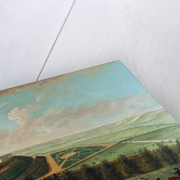 View of Belvoir Castle from the South West, with Belvoir Hunt in Full Cry, 1730 by Thomas Badeslade