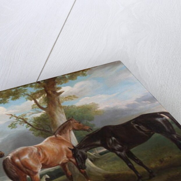 The 6th Duke's favourite hunters and dogs, 1857 by John E. Ferneley