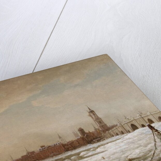 London Bridge in the Great Frost of 1776, 1776 by William Marlow