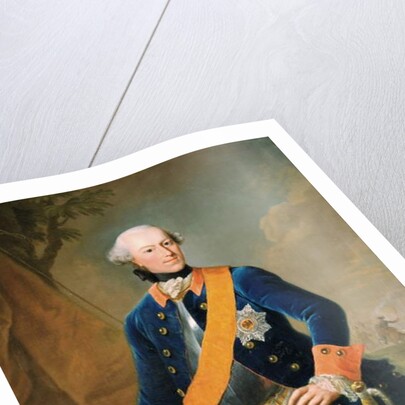 Frederick, Count of Schaumburg-Lippe-Buckeburg, 1759 by Johann Georg Ziesenis