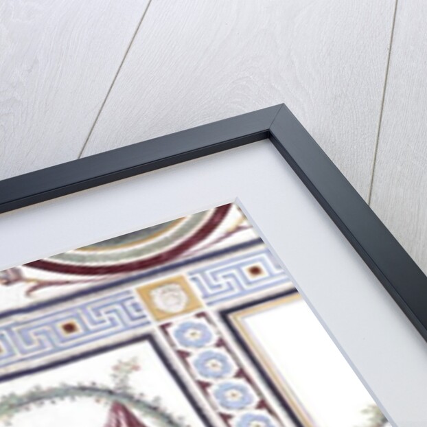 The 'Camera con fregio di Amorini' detail of a sleeping lion, 1520s by Giulio Romano