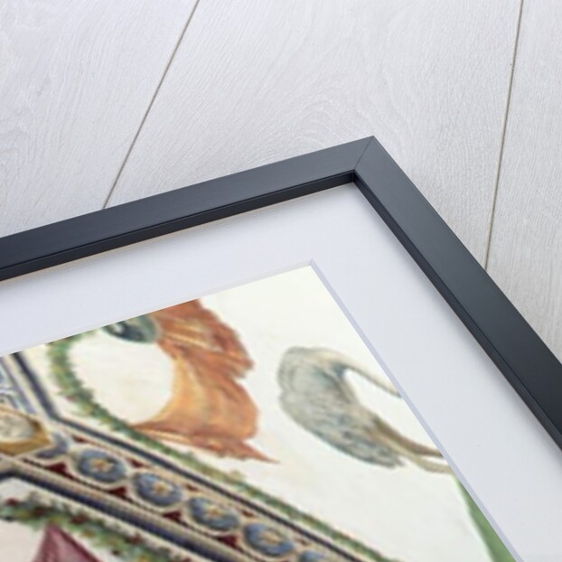 The 'Camera con Fregio di Amorini' detail of a sphinx, 1520s by Giulio Romano