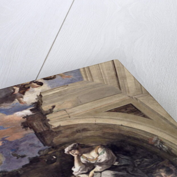 The 'Sala di Aurora' detail of an Allegory of Night, 1621 by Guercino