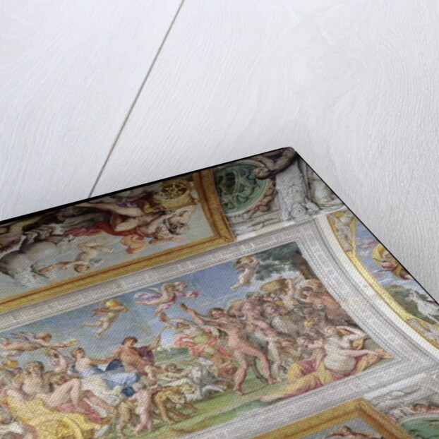 The 'Galleria di Carracci' detail of the Triumph of Bacchus and Ariadne, 1597-1604 by Annibale Carracci