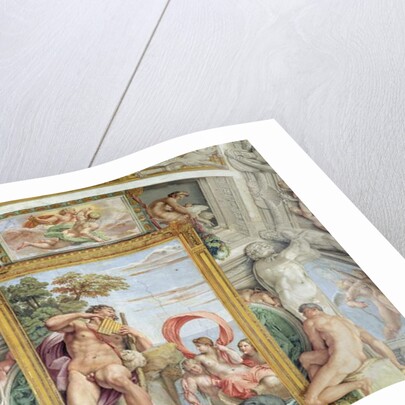 The 'Galleria Carracci' detail of Polyphemus and Galatea, 1597-1604 by Annibale Carracci