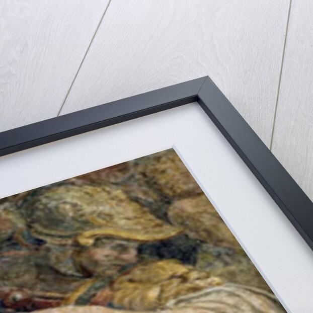 Bedroom, detail of frieze depicting towns and buildings under Medici control, the Baptistery of S. Giovanni, Florence, 1564-75 by Nanni di B. Bigio & Bartolomeo Ammannati (1511-92)