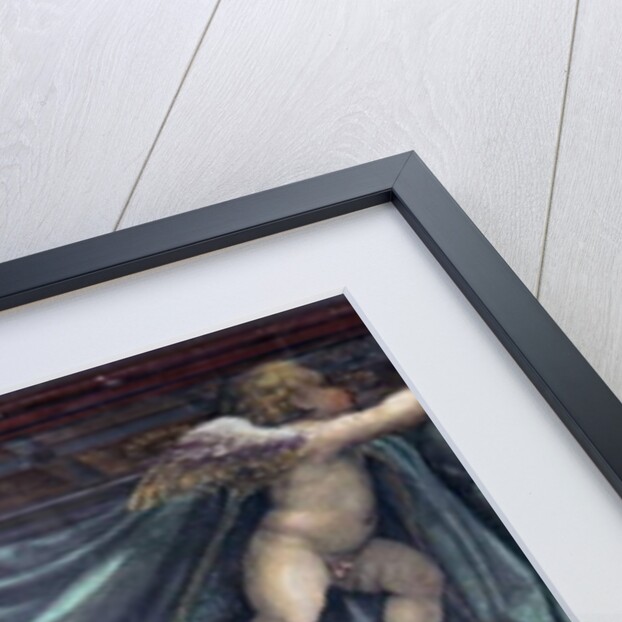 The 'Sala delle Nozze di Alessandro e Rossana' and Roxanne) detail of putti playing under the bed canopy, c.1513 by Giovanni Antonio Bazzi Sodoma