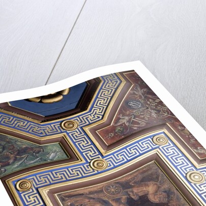 The 'Sala delle Nozze di Alessandro e Rossana' and Roxanne) detail of the ceiling decoration, c.1513 by Giovanni Antonio Bazzi Sodoma