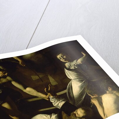 The Martyrdom of St. Matthew, detail, 1599-1600 by Michelangelo Merisi da Caravaggio