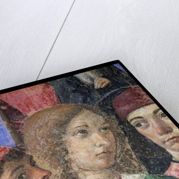 The Procession of the Bishop in Front of the Church of S. Ambrogio by Cosimo Rosselli