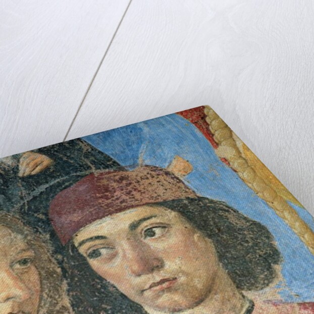 The Procession of the Bishop in Front of the Church of S. Ambrogio by Cosimo Rosselli