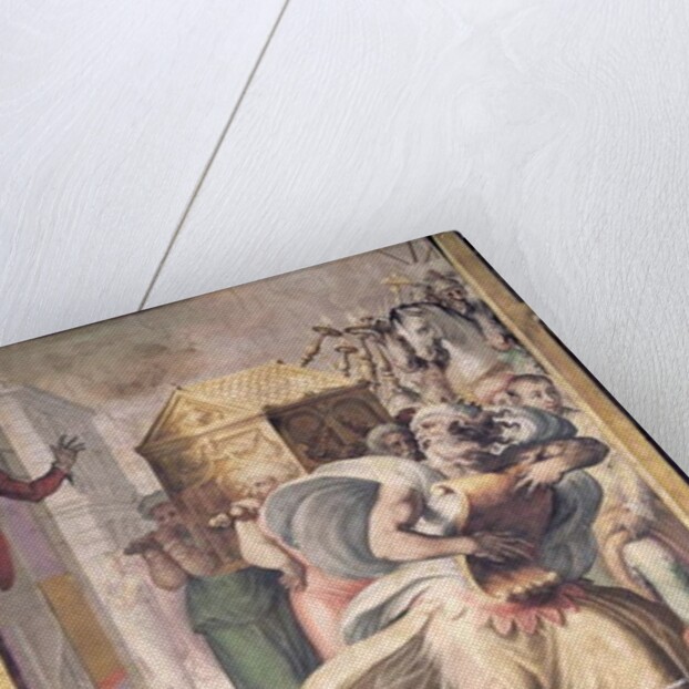 Saul's Daughter Michal Watching David Dance Before the Ark by Francesco de Rossi Salviati Cecchino