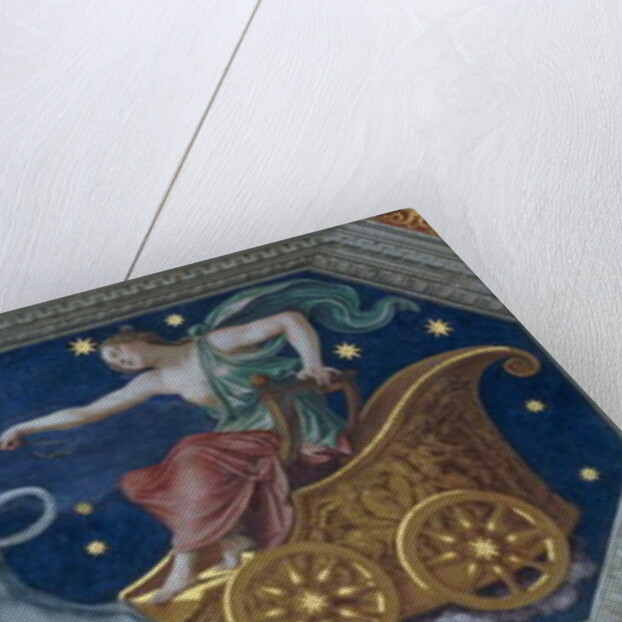 The Nymph Callisto on Jupiter's Chariot, ceiling decoration from the 'Sala di Galatea', 1511-12 by Baldassarre Peruzzi