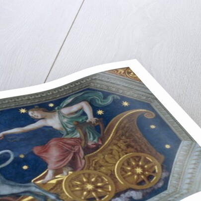 The Nymph Callisto on Jupiter's Chariot, ceiling decoration from the 'Sala di Galatea', 1511-12 by Baldassarre Peruzzi