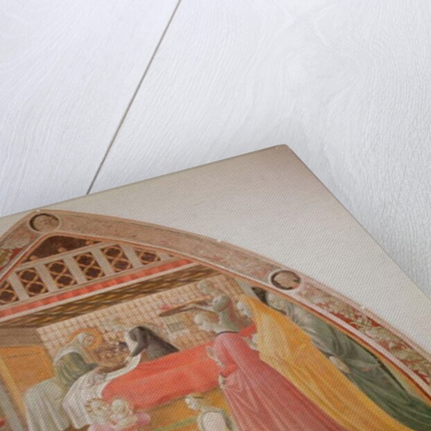 The Birth of the Virgin by Paolo Uccello