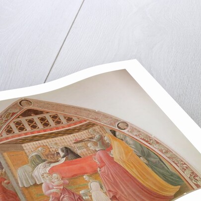 The Birth of the Virgin by Paolo Uccello