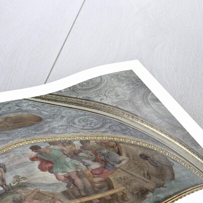 Lunette depicting Ulysses and the Sirens by Annibale Carracci