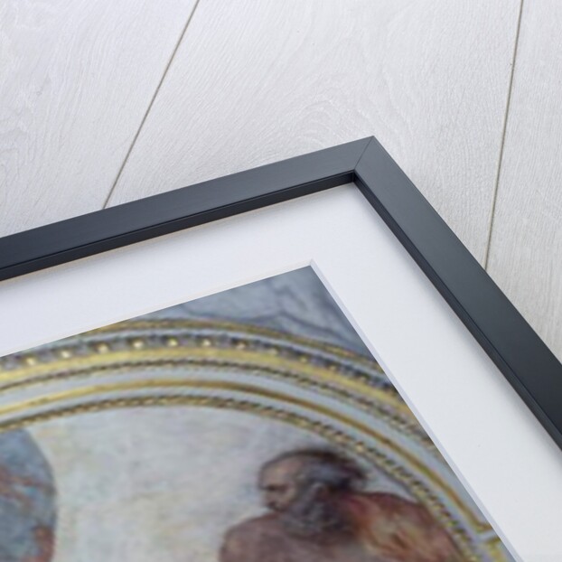 Hercules Supporting the World Flanked by Euclid and Ptolemy by Annibale Carracci