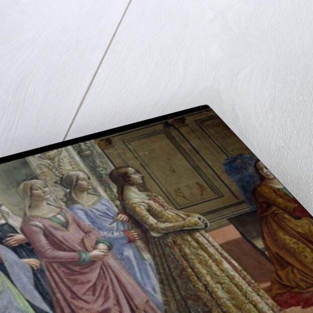 The Birth of the Virgin by Domenico Ghirlandaio