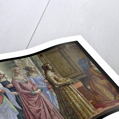 The Birth of the Virgin by Domenico Ghirlandaio