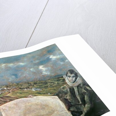 View and Map of the Town of Toledo by El Greco