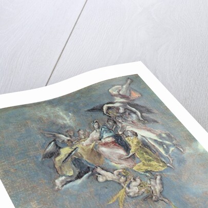 View and Map of the Town of Toledo by El Greco