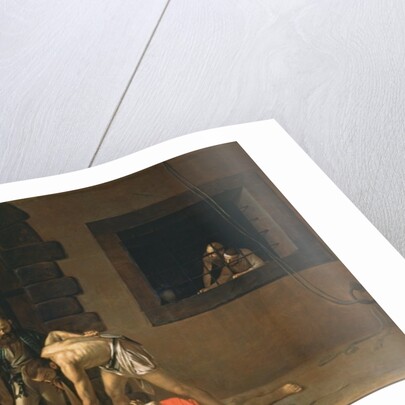 The Decapitation of St. John the Baptist, 1608 by Michelangelo Merisi da Caravaggio