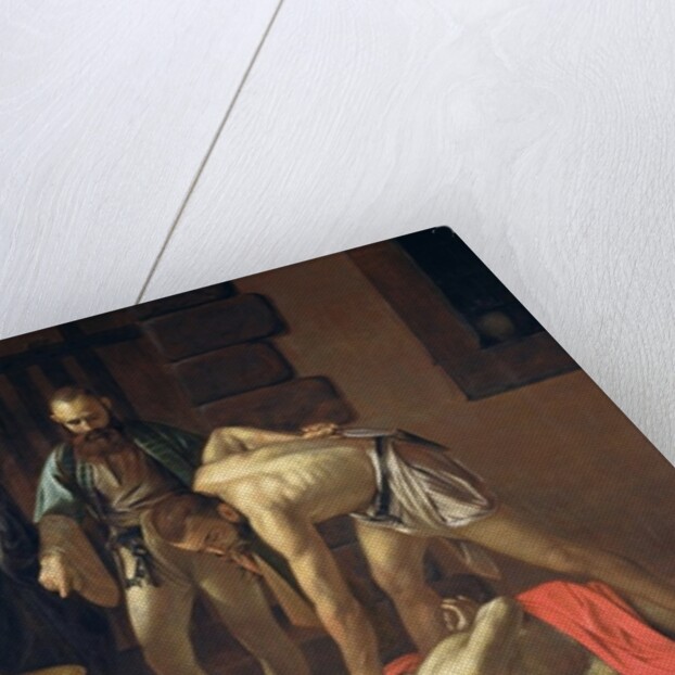 The Decapitation of St. John the Baptist, 1608 by Michelangelo Merisi da Caravaggio