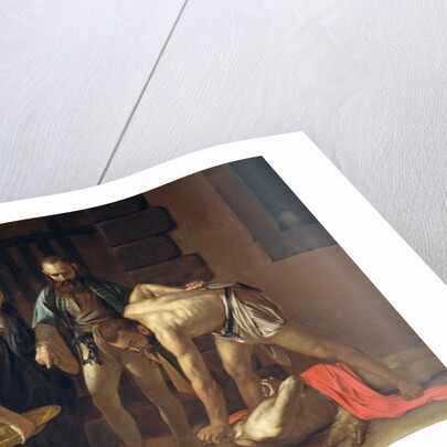 The Decapitation of St. John the Baptist, 1608 by Michelangelo Merisi da Caravaggio