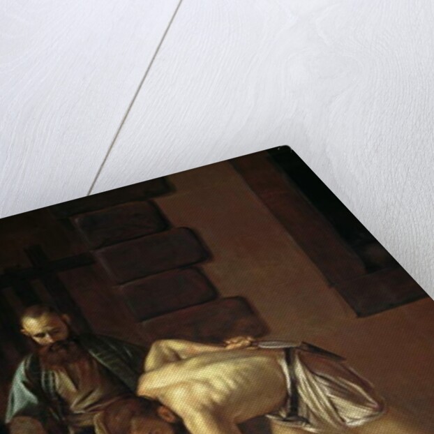 The Decapitation of St. John the Baptist, 1608 by Michelangelo Merisi da Caravaggio