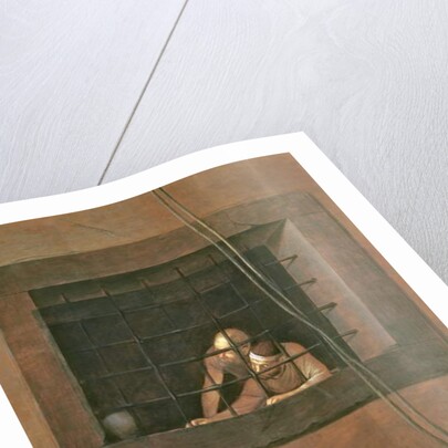 The Decapitation of St. John the Baptist, 1608 by Michelangelo Merisi da Caravaggio