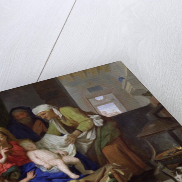 The Sleep of the Infant Jesus, 1655 by Charles Le Brun