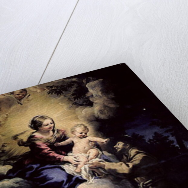 The Visitation of St Francis, 1641 by Pietro da Cortona