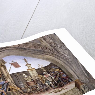 North wall of Strozzi Chapel, The Martyrdom of St. John the Evangelist, c.1457-1502 by Filippino Lippi