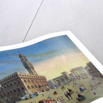 Piazza Signoria, Florence by Italian School