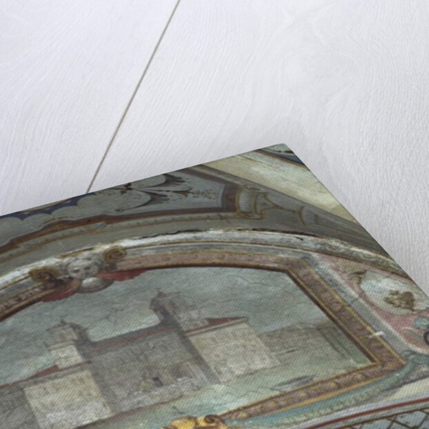 Detail of a ceiling, Villa Medicea di Careggi by Michelozzo di Bartolommeo