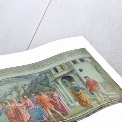 The Tribute Money, c.1426 by Tommaso Masaccio