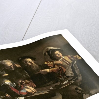 The Calling of St. Matthew, c.1598-1601 by Michelangelo Merisi da Caravaggio